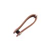 Grid Wallet Key Organizer, 2 x 1 x 1 in Ring Size, Brown SK-01-BROWN